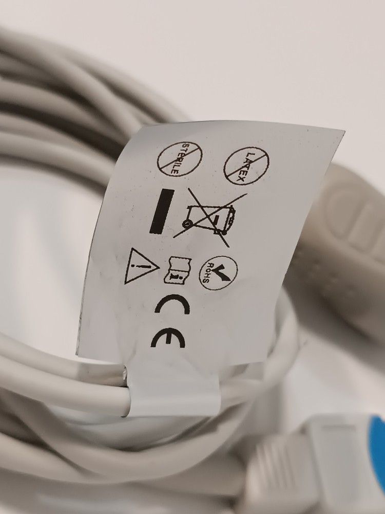 U708-119 10-Pin Sensor Interface Extension Cable Compatible with Datex-Ohmeda