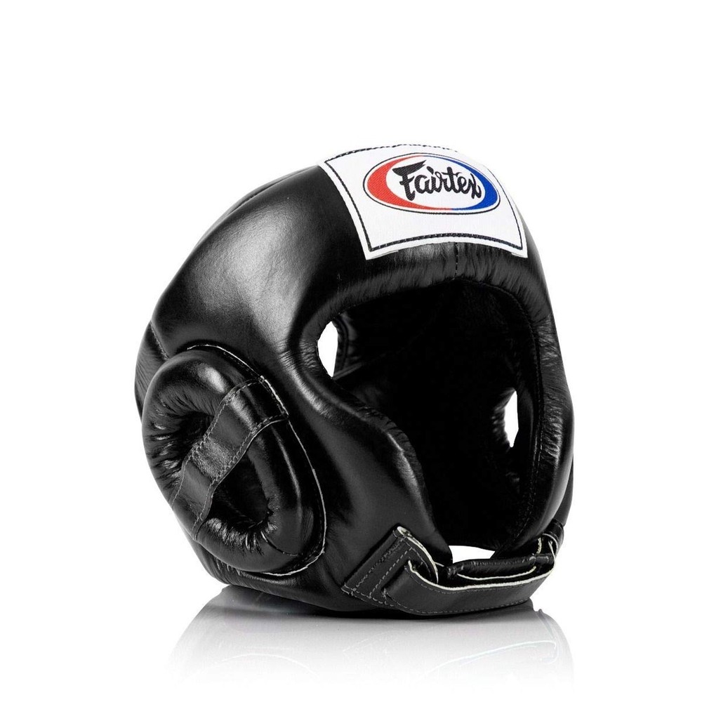 Fairtex Full Head Guard | Premium Handcrafted Headgear with 3-Layer Padding| ...