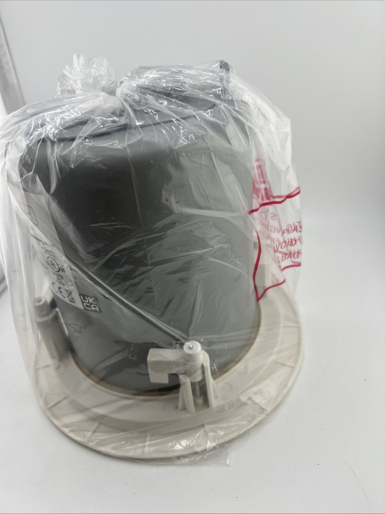 QSC AC-C4T Full-Range Ceiling Mount Loudspeaker 4" Missing Mesh Cover/Accessorie