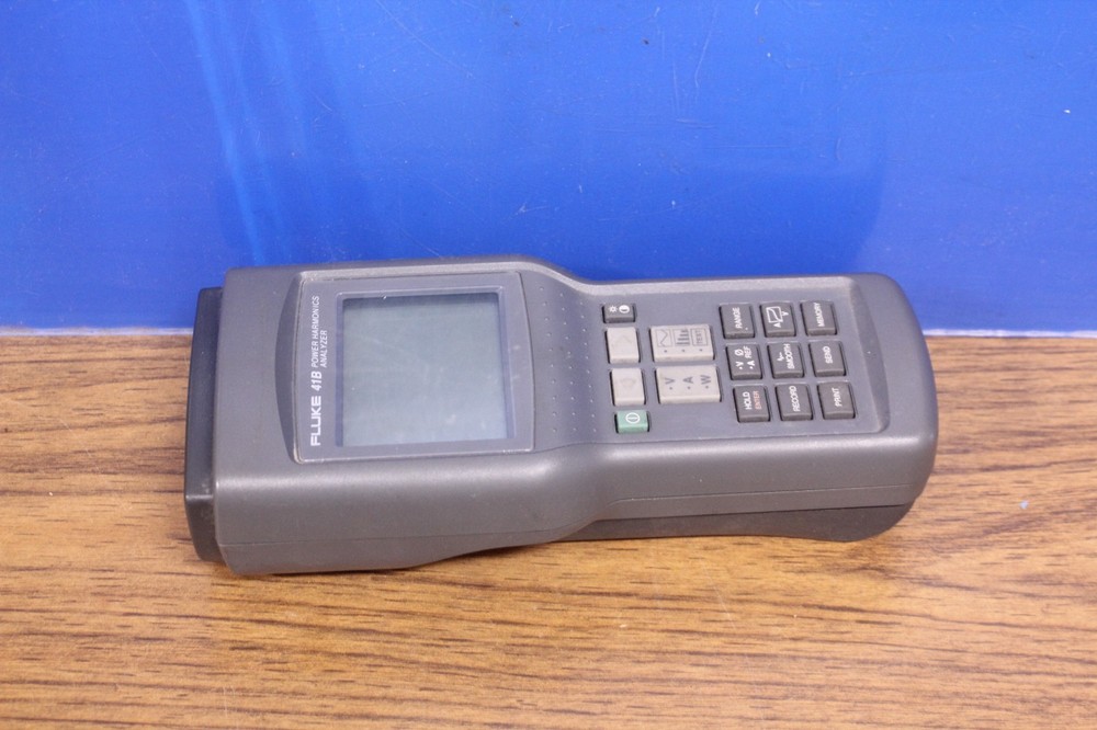 The Fluke 41B Power Harmonics Analyzer