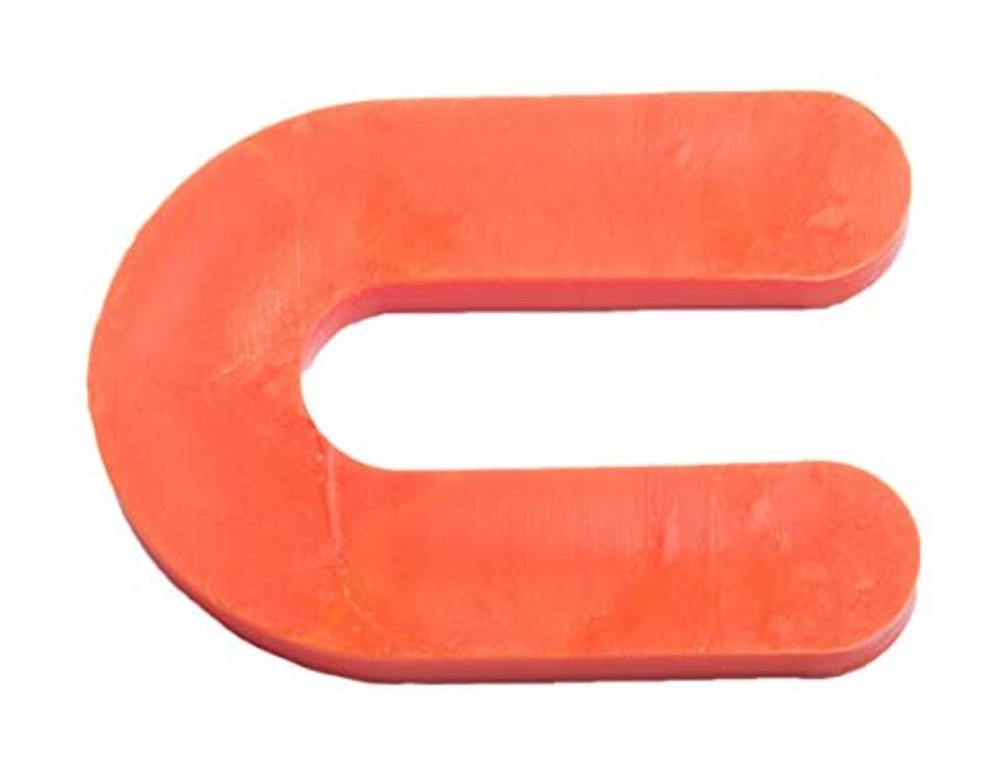 OX Tools Horseshoe Tile Spacers 3/16-Inch 1000 Count Orange