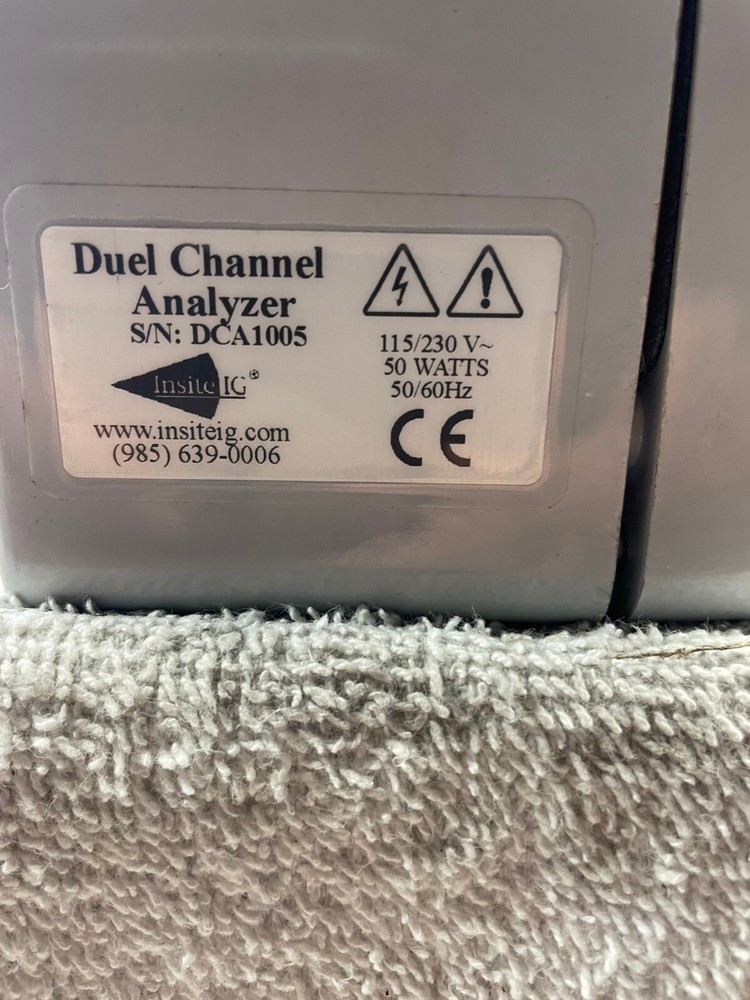 Insite IG Dual Channel Analyzer