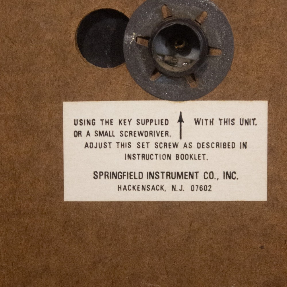 Vintage Springfield Weather Station