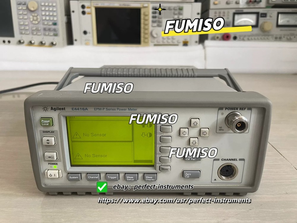 Keysight Agilent E4416A Single Channel Power Meter Mainframe Without Probe#per
