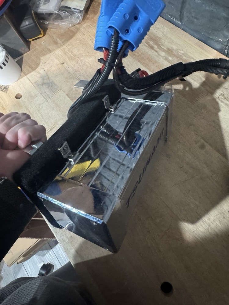 Tsunami Lot Of 2 Power Capacitors With Cords - UNTESTED AS IS