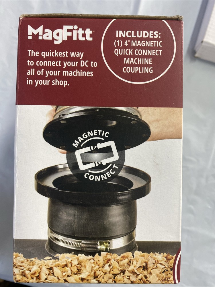 MagFitt 4" Quick-Connector Machine Coupling All-in-one