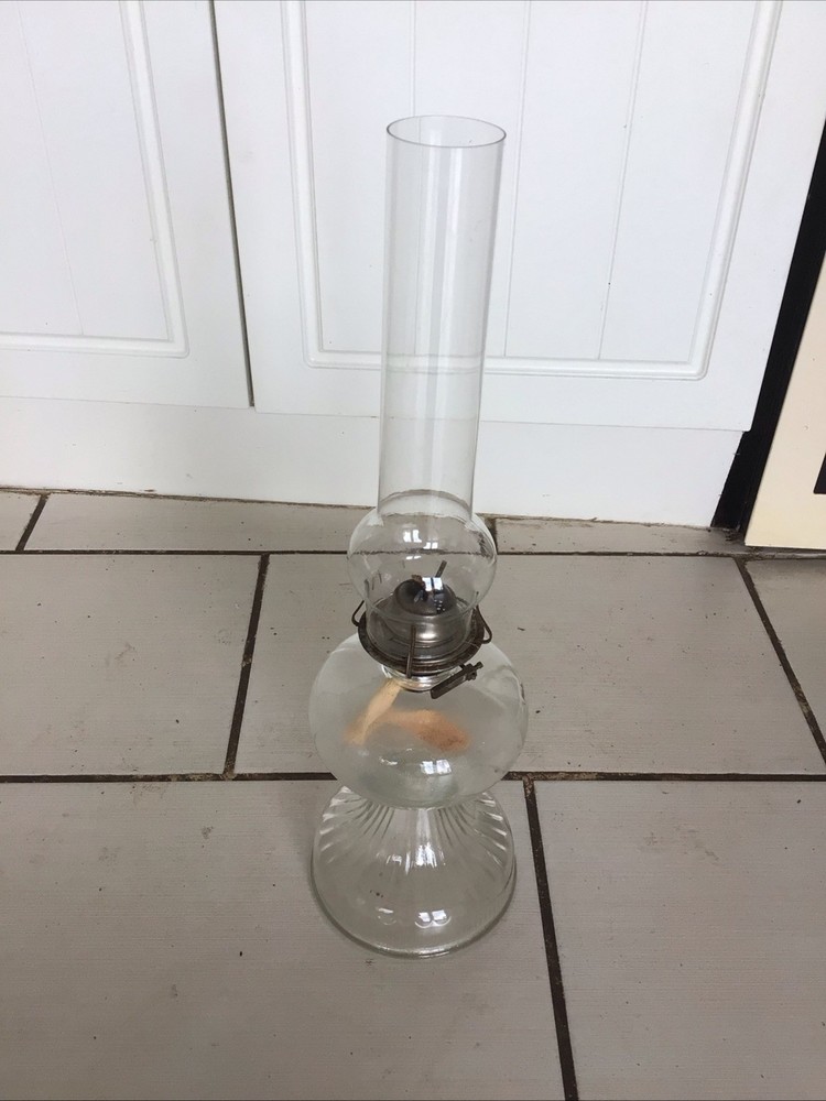 Vintage Oil Lamp Eagle