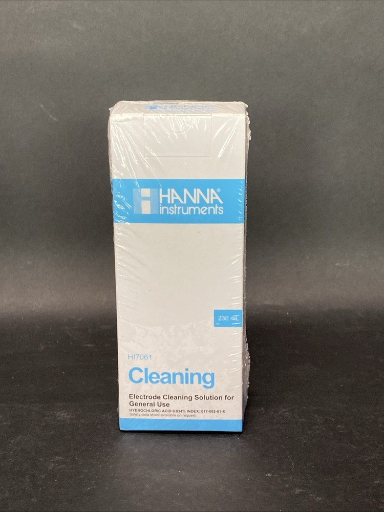 Electrode Cleaning Solution (230 ml)  HI7061M  - Hanna Instruments New K5