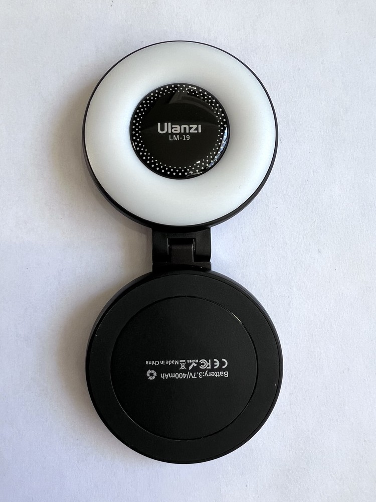Ulanzi LM19 MagSafe LED Attachable Ring Light for iPhone