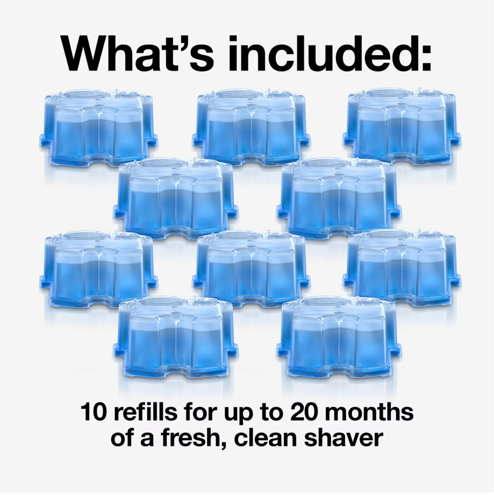 Braun Clean & Renew Refill Cartridges, 10 Pack