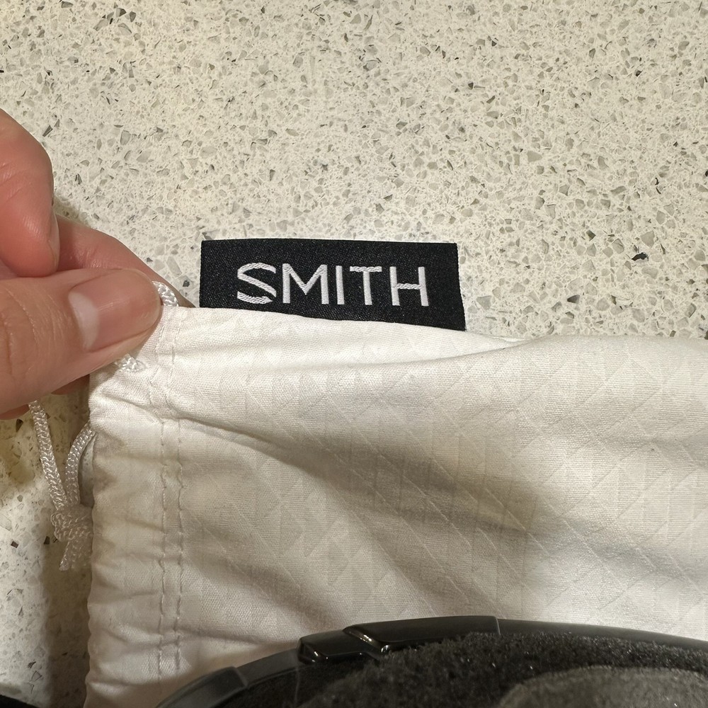 Smith Womens Snow Goggles Black Blue Sensor Mirror