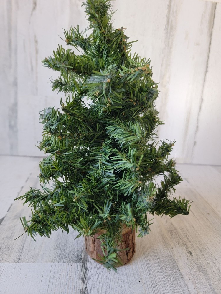 Mini Christmas pine tree xmas home decor green