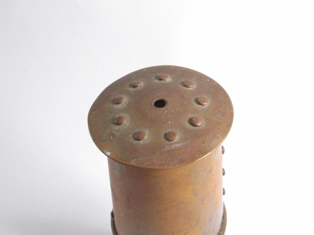 Antique Vintage Miniature Protector Mining Lamp Eccles