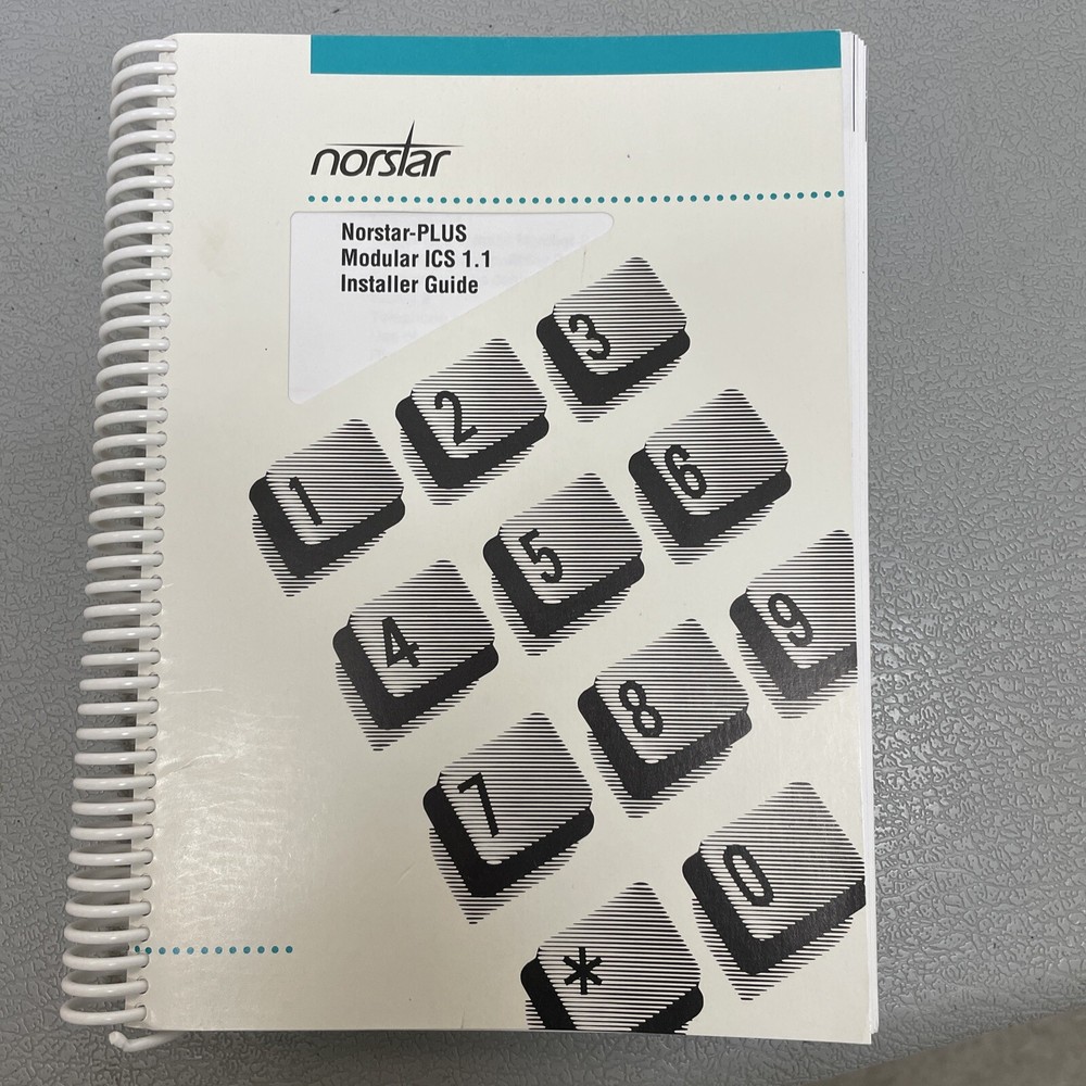 Norstar Plus Modular ICS 1.1 Installer Guide