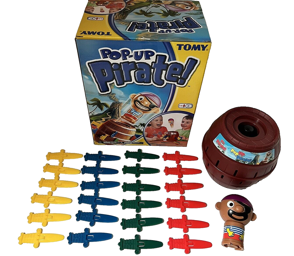 Tomy Pop-up Pirate! Game Complete