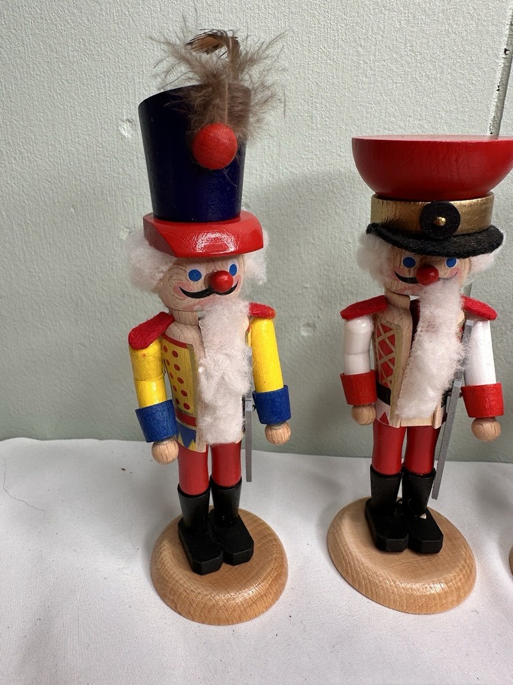 Steinbach Nutcracker Christmas Decor 5" Germany Lot 6