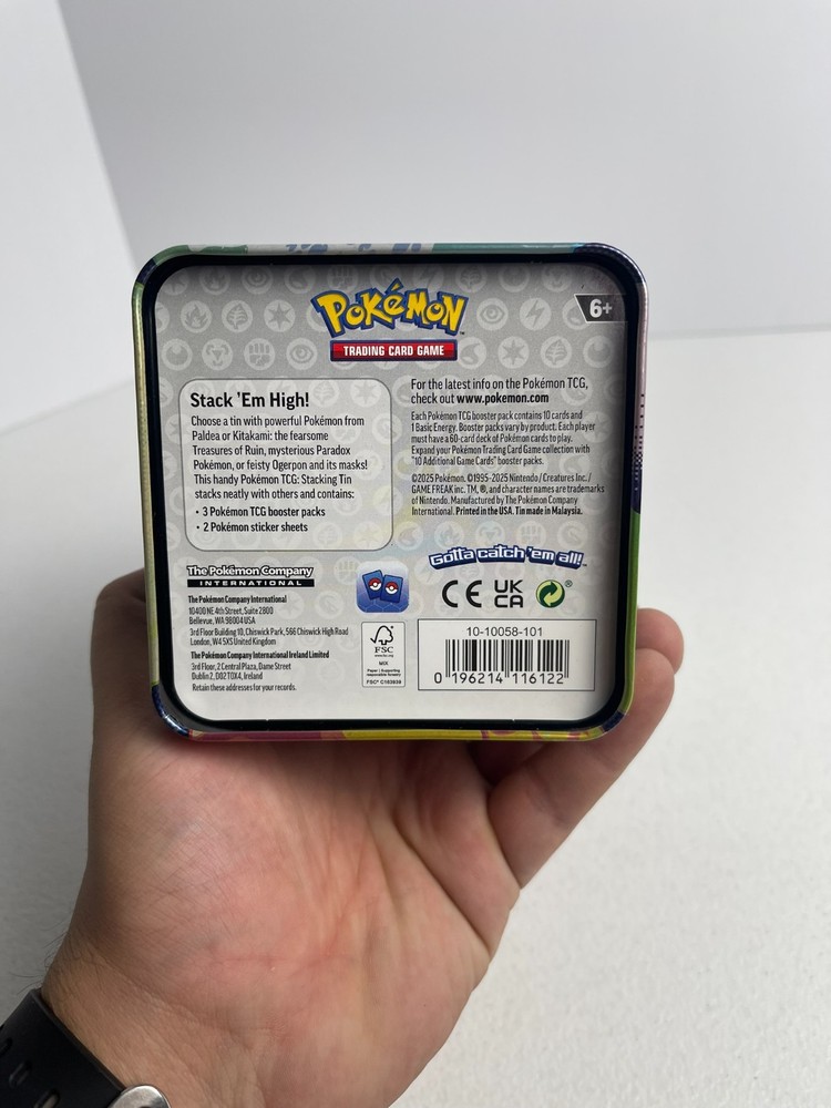 Pokemon Stacking Tin - Empty