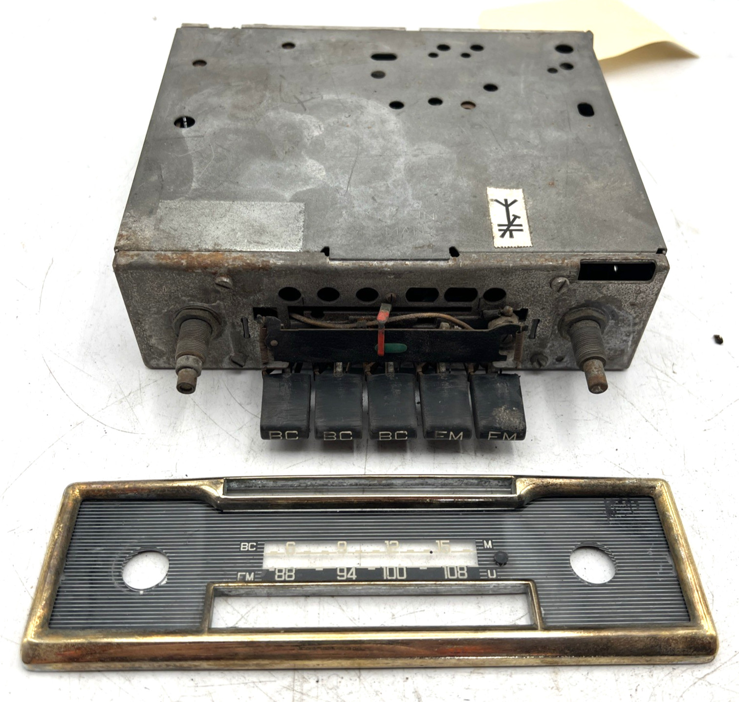 Vintage Becker Europa Stereo Radio BC FM Stereo Autoradio