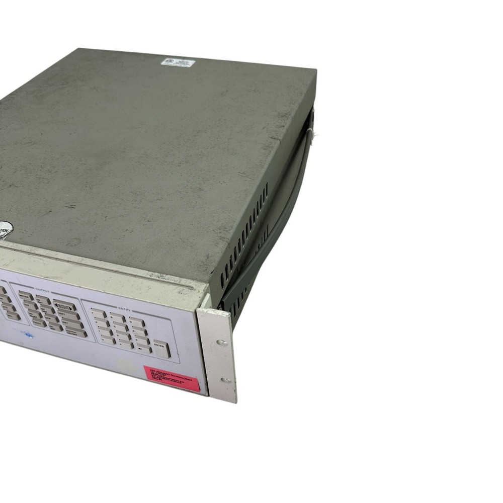 HP 6627A System DC Power Supply – Quad Output – Powers On – Rack Mount Lab Unit