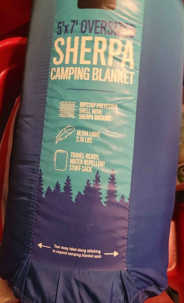 5' x 7' Oversized Camping Blanket