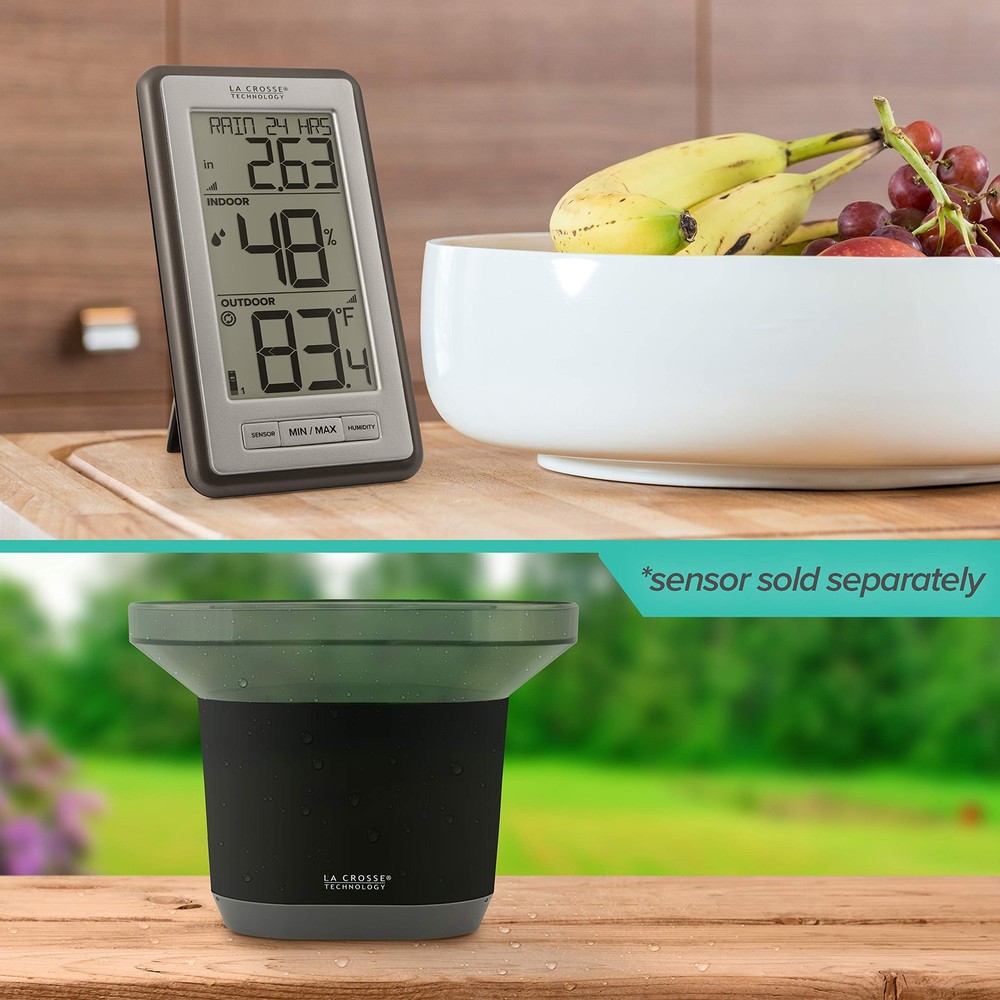 WS-9160UV3 Digital Indoor Outdoor Thermometer Wireless - Multi-Format Remote ...