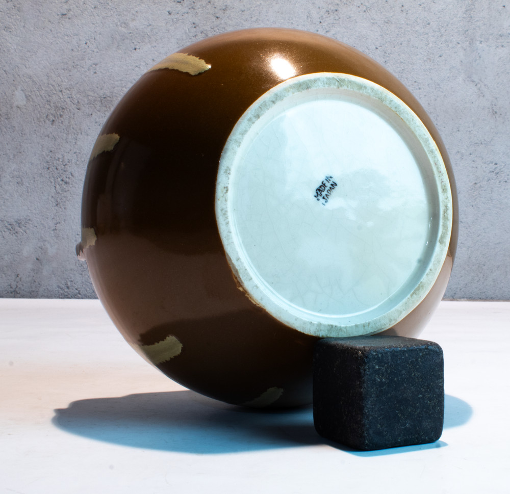 Japan Art Pottery Drip Glaze