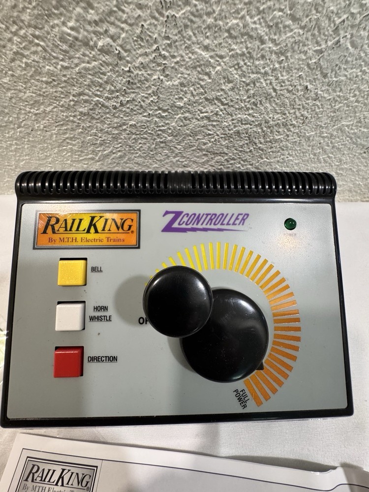 mth z controller No Power Cord Model Railroad