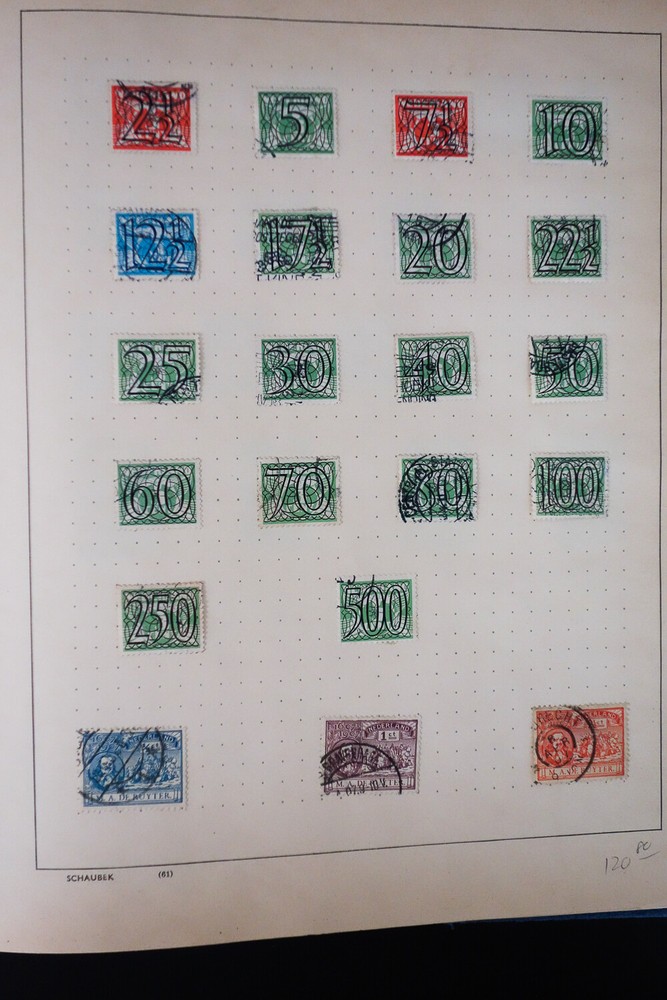 Netherlands Solid Early Stamp Collection