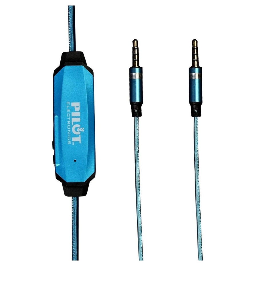 Pilot Electronics EL-1301BWK Auxiliary Music Sync Audio Cable, 3.5mm(authentic)