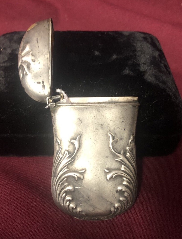 Sterling Silver Victorian Needles Holder 🌺