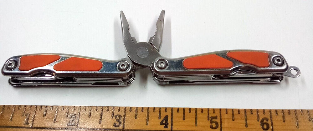 Vintage Multi Tool 10 Elements including Needle Nose Pliers