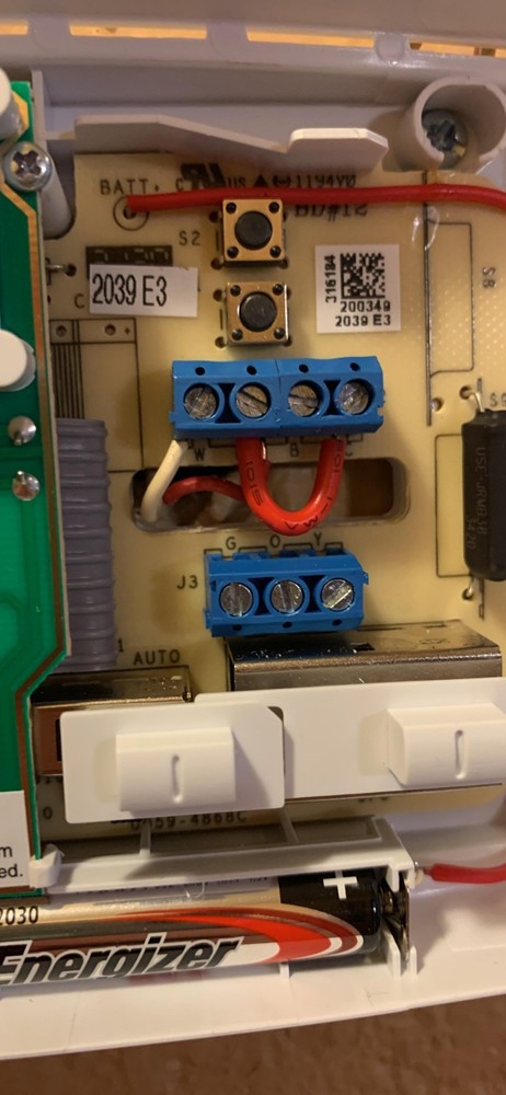 Termostato digital no programable mejorado para el hogar