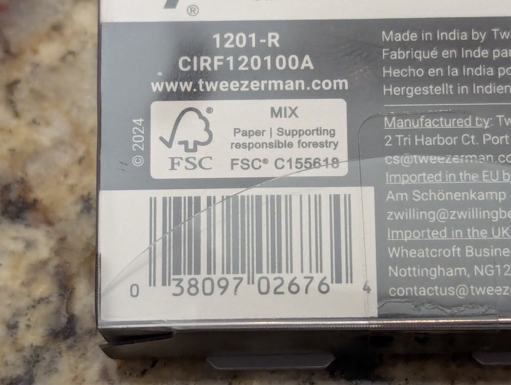 Tweezerman Wide Grip Lash Applicator 1201-R