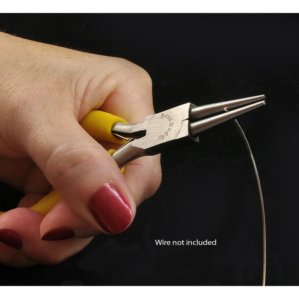 Bead Buddy Round Nose Pliers with Spring