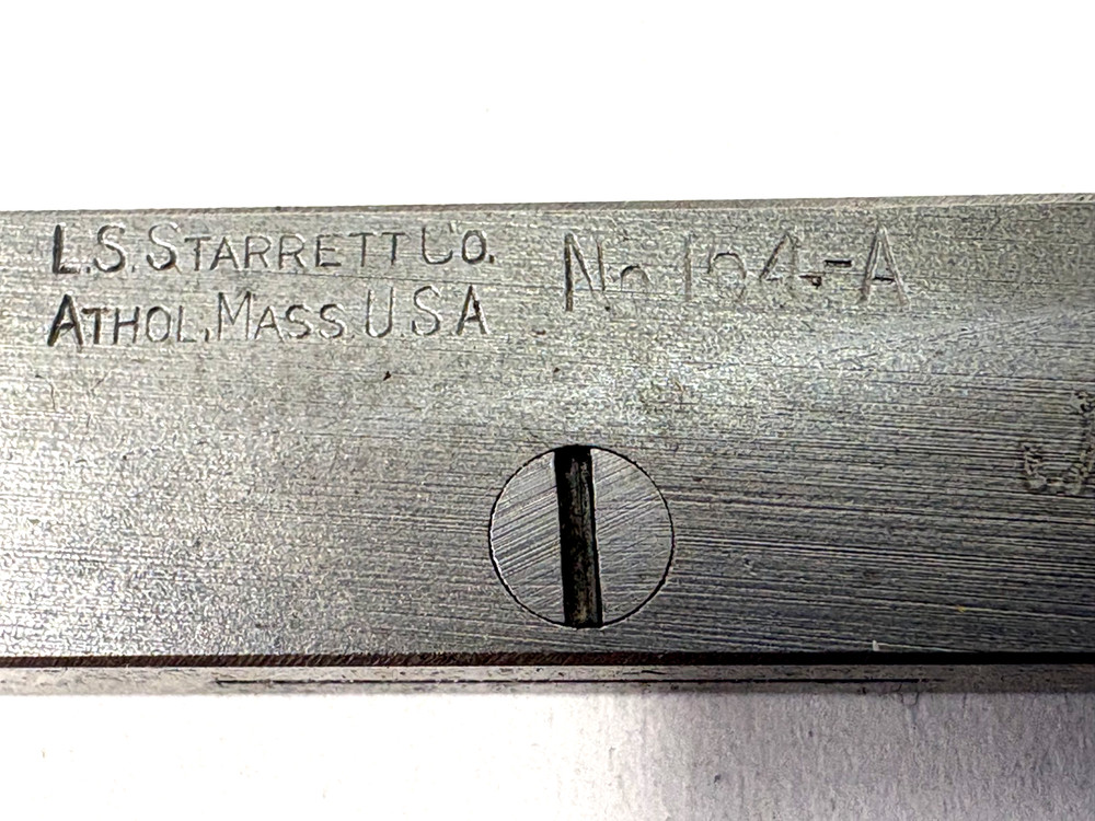 Vintage Starrett Adjustable Parallels 154-A B C D Machinist Tool Parallel
