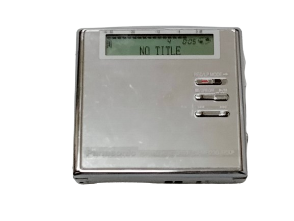 Panasonic SJ-MR230 Silver Portable Minidisc Recorder Good