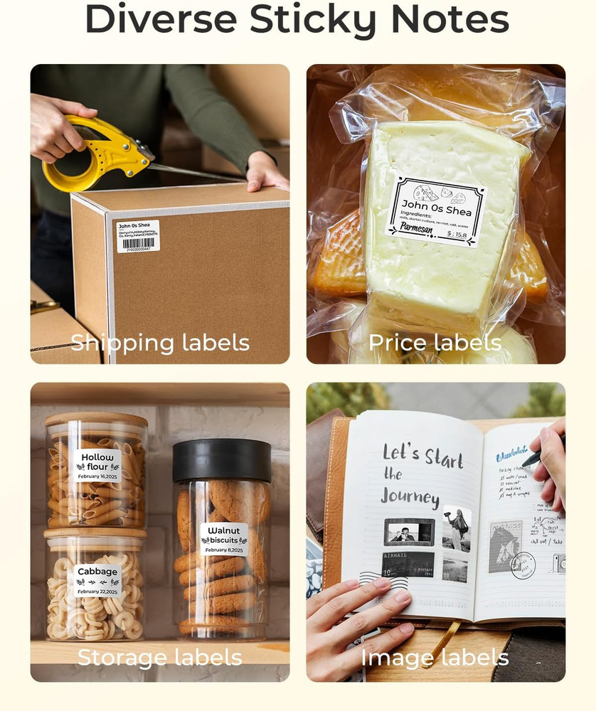 M110 Label Maker - M110 Barcode Label Printer Portable Bluetooth Maker Machine w