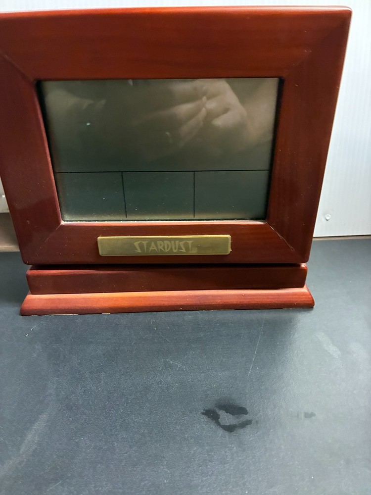 Stardust clock and picture unit