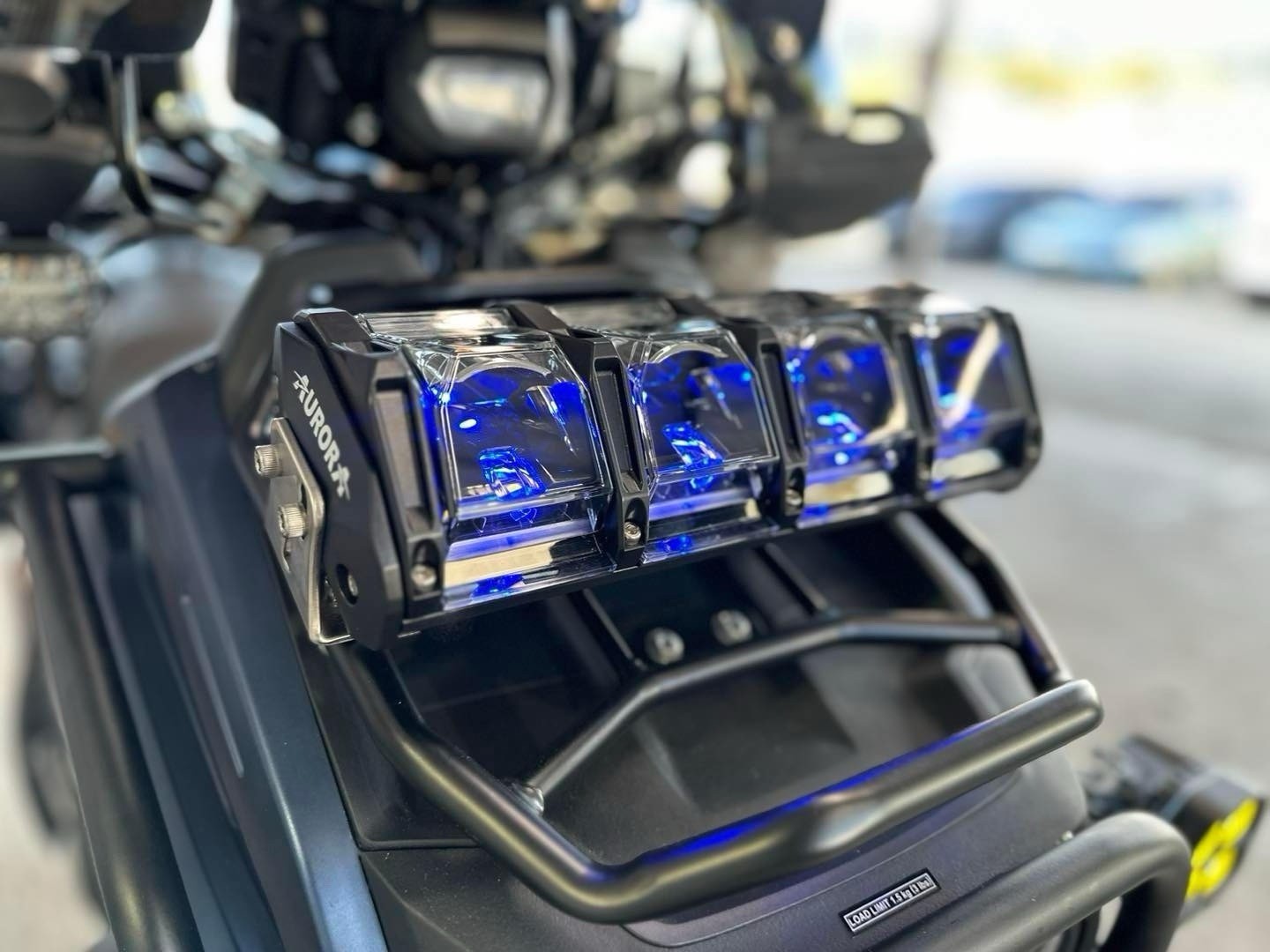 Aurora Evolve 10” Led Bar 7 Color Backlight Harness Included Zuma Canam X3 Chuma