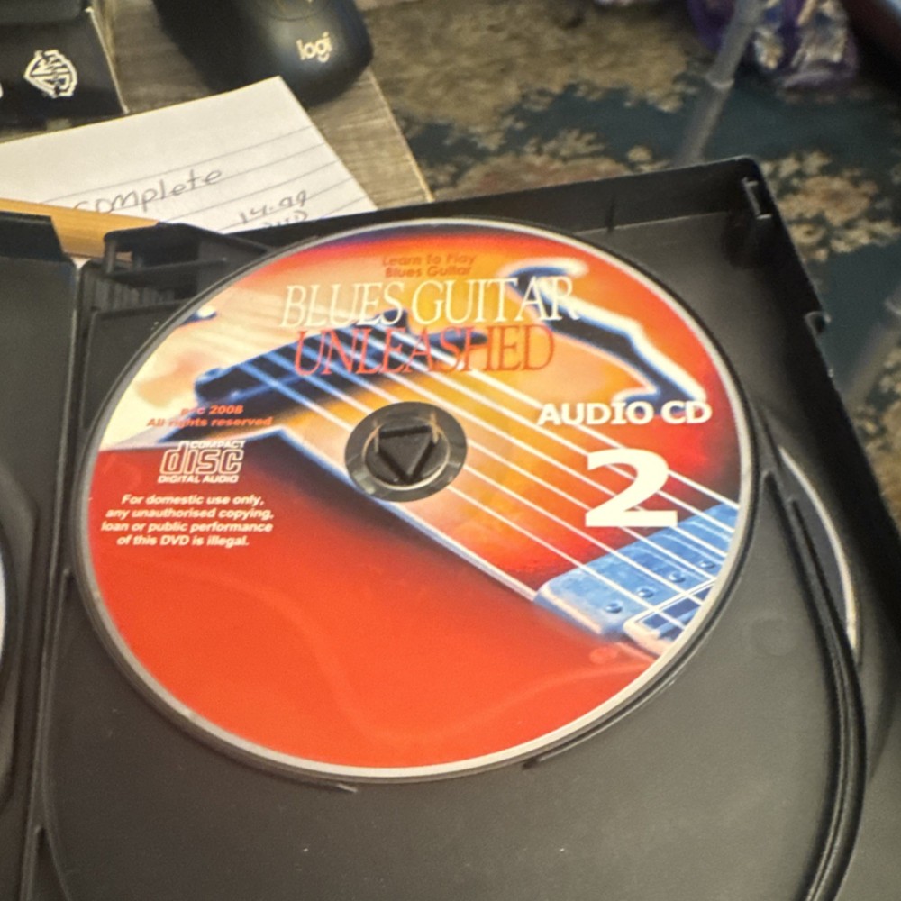 Blues Guitar Unleashed, by Griff Hamlin, 5 DVD-3 CD Box Set, 2008
