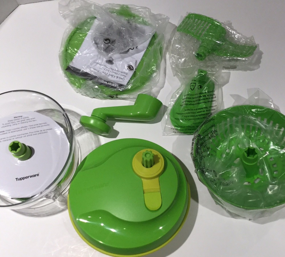 Tupperware Quick Chef Pro System Green New