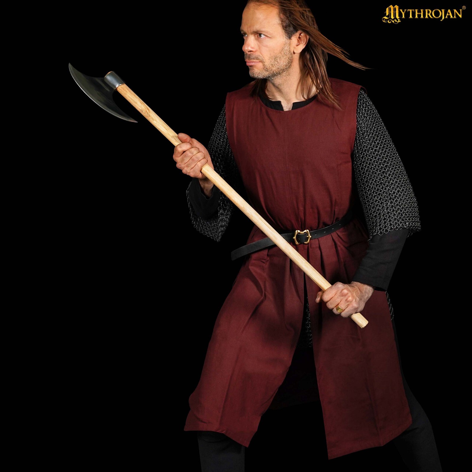 Medieval Canvas Tabard with 100% Cotton Canvas for Knight Crusader Costume Brown