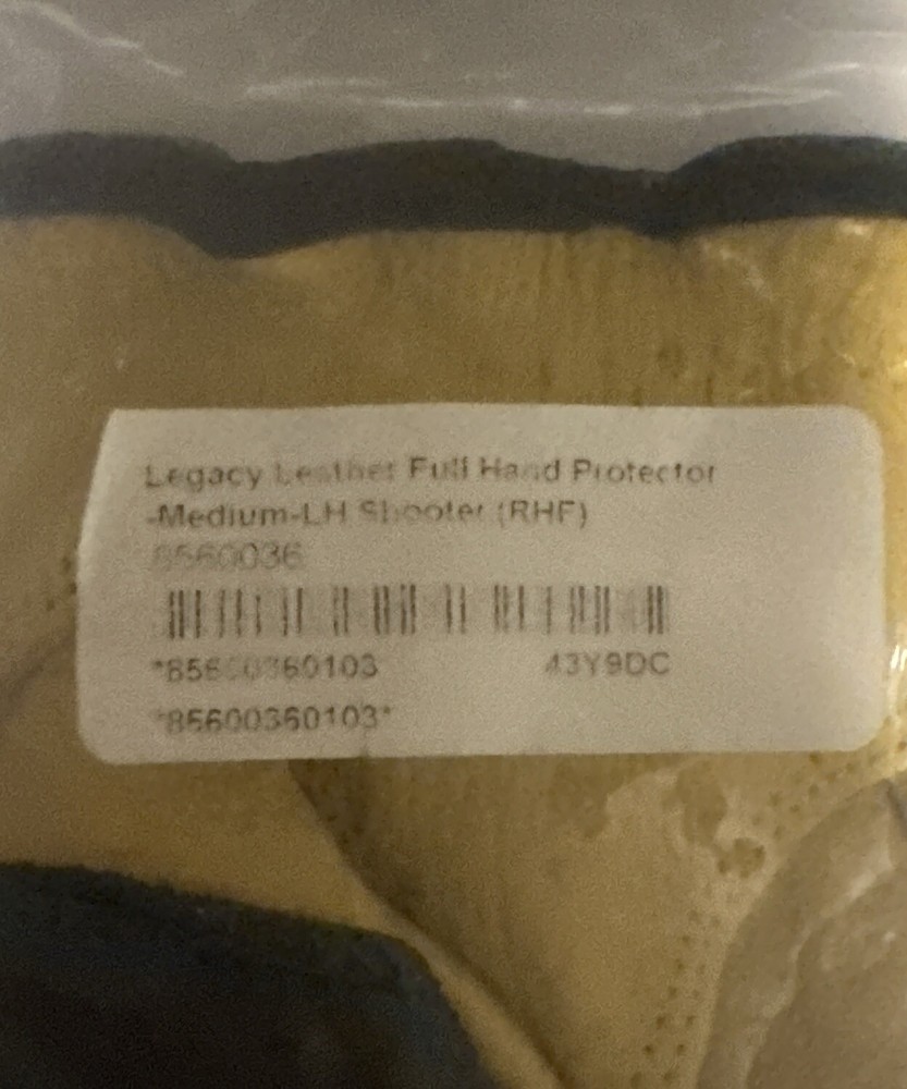 Legacy Leather Archery Full Hand Protector Medium LH Shooter