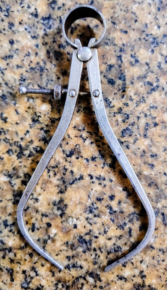 🗽 VINTAGE 4" 0D CALIPER MACHINIST/TOOLMAKER