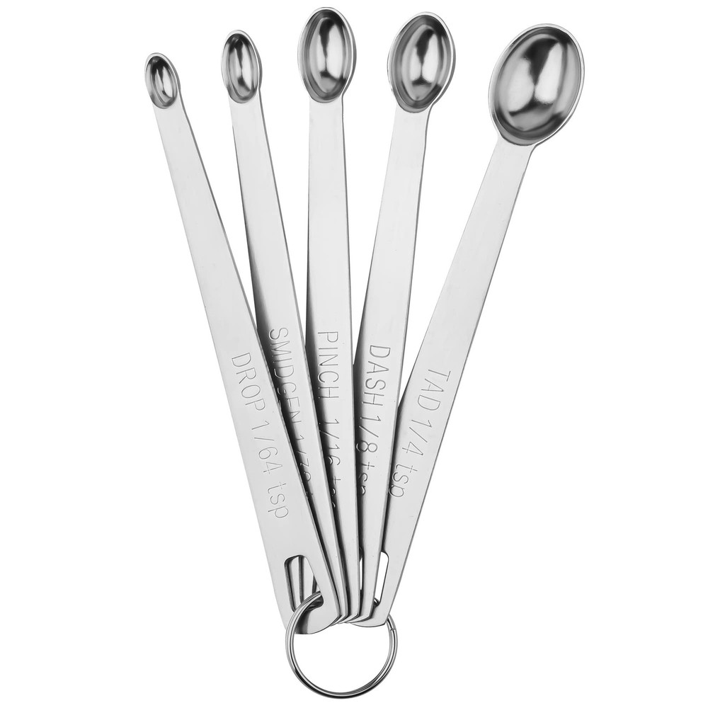 Measuring Spoons Set, Mini Tiny Spoon, Small spoons for Spice Jars, 1/8, 1/16...