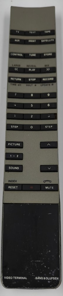 Bang & Olufsen Remote Control - Working, Missing Buttons