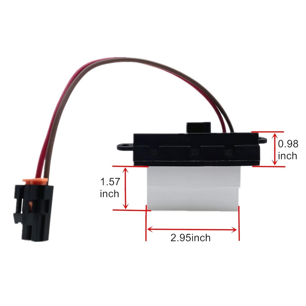 Blower Motor Resistor Heater Fan Control Module Compatible with H2 2003–2007