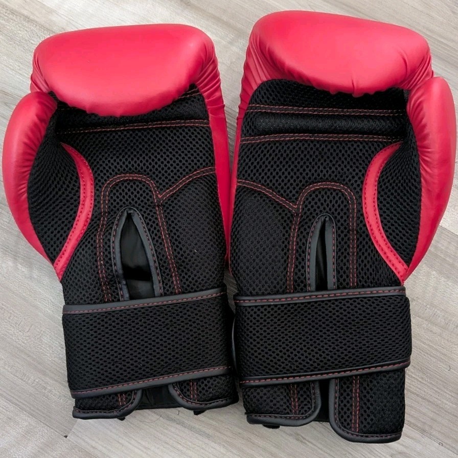 Century 14 Oz Drive Hook & Loop Training Boxing Gloves Black/Red
