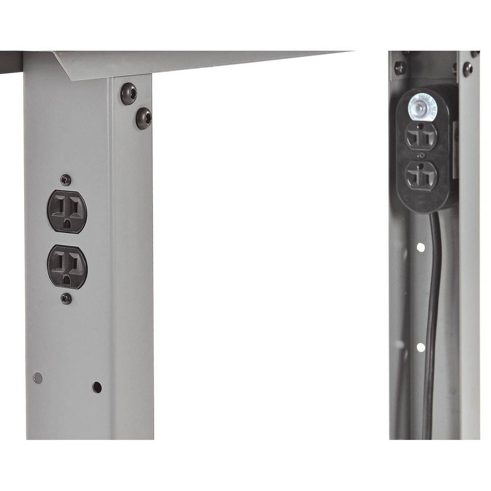 Dual Sided Electrical Outlet 15'L Cord 4 Outlets