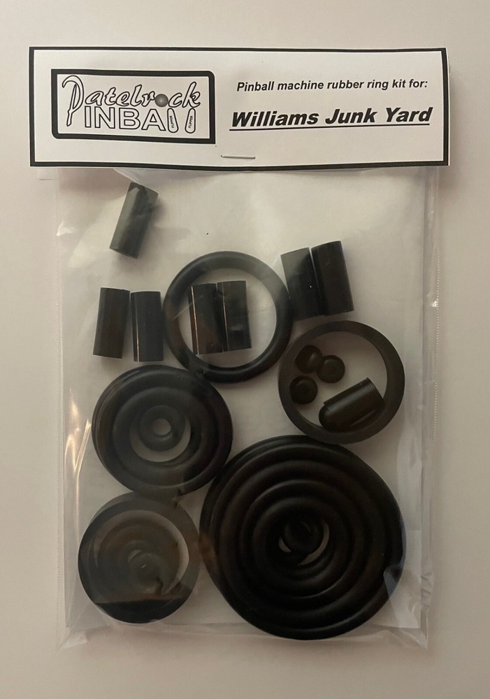1996 Williams Junk Yard Pinball Machine Rubber Ring Kit